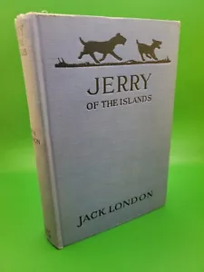 JERRY OF THE ISLANDS by Jack London HC 1917 First Edition Misprint - Picture 1 of 13