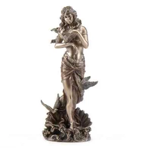 Veronese Bronzed Resin Aphrodite Figurine Statue Italy 10" PERFECT GIFT - Picture 1 of 5