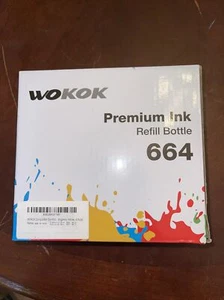 WOKOK Compatible Refill Ink Bottle 664, Replacement Ink - Picture 1 of 2