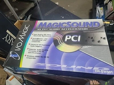 I/O magicsound PCI Soundcard dr-sw501 Vintage Rare Unopened - Image 1 of 4