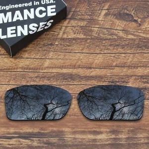 Polarized Seawater Resistant Replacement Lens for-Oakley Double Edge Black - Bild 1 von 5
