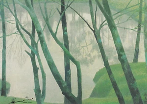 Kunstkarte: Higashiyama Kaii - Quelle am Hain - Bild 1 von 1