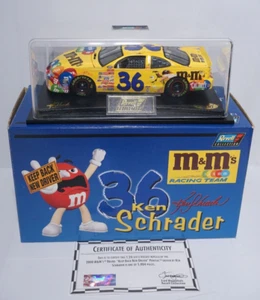 2000 Ken Schrader M&M's Pontiac Grand Prix Keep Back New Driver Revell 1:24 NIB - Picture 1 of 7