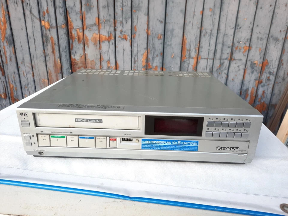 Vhs Videorecorder Scharp VC 481GS, Video Kassette Recorder, 220V, JAPAN - Bild 1 von 4