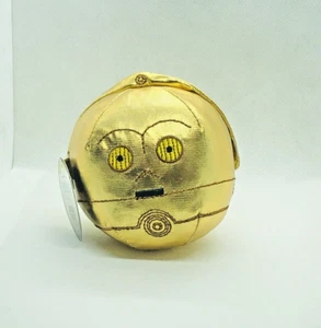 Hallmark Disney Fluffballs Star Wars C3P0 Ornamento Dorado Nuevo - Imagen 1 de 9