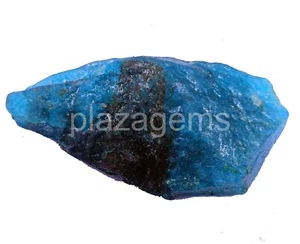 Zafiro de Cachemira natural certificado 637 quilates color áspero teñido piedras preciosas sueltas 4HKU - Imagen 1 de 10