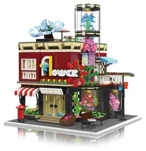 Mould King 16056🪻 Blumenladen Modular 💐 Klemmbaustein Set 2291 Teile - Bild 1 von 2