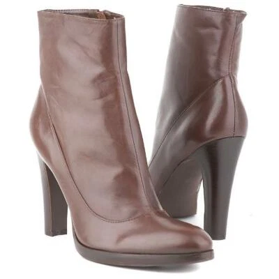 Новый BCBGirls женщин кожи середины икры высокий каблук стороны молнии платье загрузки обуви Sz 10 B - Изображение 1 из 3