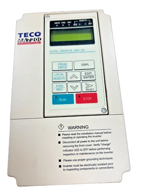 👀TECO WESTINGHOUSE MA7200 PLUS AC INVERTER  3.4 KVA 3Ø 380-480V MA7200-4002-N1 - Image 1 of 4