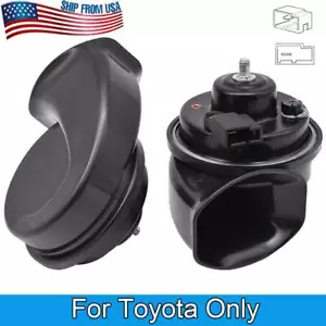 XUKEY Snail Horn For Toyota Corolla C-HR Avensis RAV4 110-125db Loud Waterproof - Picture 1 of 8