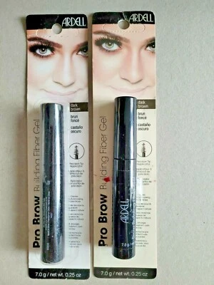 ARDELL Brow Building Fiber Gel  Dark Brown 0.25 oz  (4 Pack) - Image 1 of 3