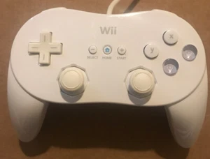Genuine Official White Nintendo Wii Classic Controller Pro RVL-005 (-02) - Picture 1 of 1