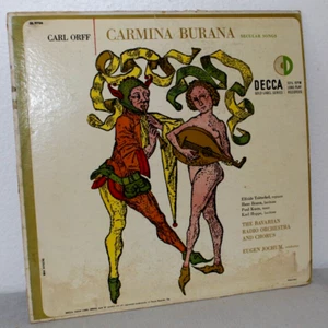 Bavarian Radio Orchestra Carmina Burana 33RPM Mono LP 1955 Decca Records DL 9706 - Picture 1 of 16