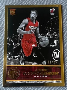 2015-16 Panini Replay Gold #65 Josh Richardson /25 - Picture 1 of 3