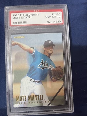 Matt Mantei 1996 Fleer Update PSA 10 - Image 1 of 2