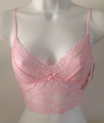 Nuevo con etiquetas Bralette de Encaje Honeydew Camelia Talla M Estilo 96090 Rosa Arena Foto 1 de 4