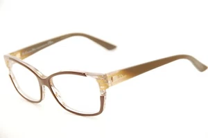 Nuevo Auténtico Christian Dior CD 3191 I5M Marrón Rayas 54mm Anteojos Italia RX - Imagen 1 de 7