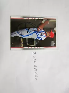 2007 Upper Deck Chris Snelling Signed Baseball Card  - Picture 1 of 3