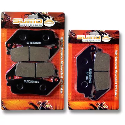 Honda F+R Brake Disc Pads VFR750F Interceptor (1988-1997) CBR1000F (1990-1991) - Image 1 of 2