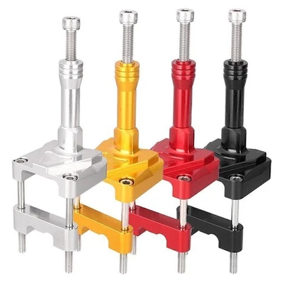 Soporte de abrazadera de amortiguador de dirección de motocicleta para Kawasaki Ninja 250R EX250 2008-2012 Foto 1 de 4