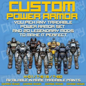 FALLOUT 76 [PC] CUSTOM POWER ARMOR +21 LEGENDARY MODS OF YOUR CHOICE! - Picture 1 of 1