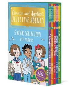 Christie and Agatha's Detective Agency 5 Book Box Set by Pip Murphy Paperback Bo - Picture 1 of 1