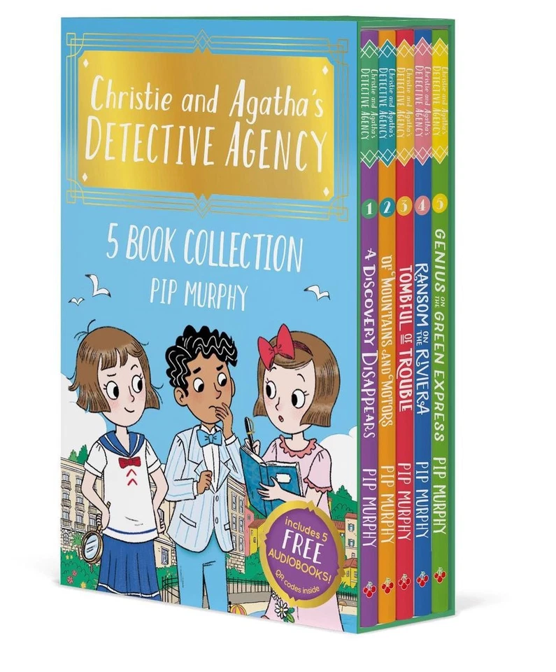Christie and Agatha's Detective Agency 5 Book Box Set by Pip Murphy Paperback Bo - Image 1 of 1
