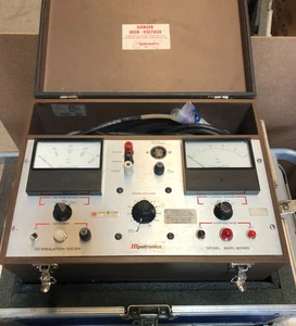 Probador de aislamiento Hipotronics 880PL (PN DS11-509) 80 kV, CC / USADO / SOLO PIEZAS* - Imagen 1 de 12