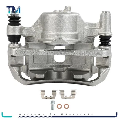 Pinzas de freno delanteras derechas 1 pieza con soporte para 93-95 Hyundai Scoupe 00-05 Acento Foto 1 de 4