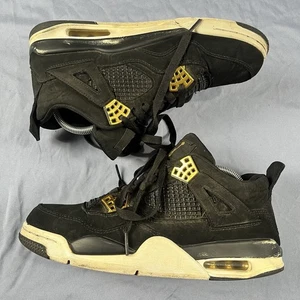 Tenis de baloncesto Air Jordan 4 Retro Royalty para hombre talla 8 dorado negro 308497-032 - Imagen 1 de 8