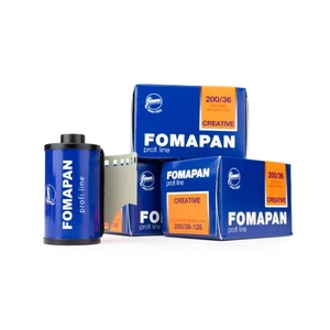3x Fomapan 200 Creative 135-36 Kleinbildfilm s/w b/w Schwarzweissfilm 35mm - Picture 1 of 2