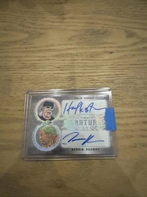 Hulk Hogan Dennis Rodman Ultimate Signatures 1/2 Foto 1 de 2