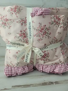 GreenRow HELENA FLORAL LAKEN SET Queen Pink - Bild 1 von 2