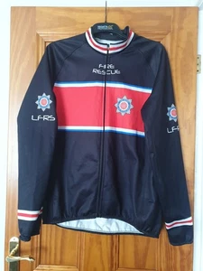 ENDURA Adults Lancashire Fire Cycling Jacket Excellent Condition Size 54cm Xx - Picture 1 of 7