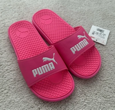 NWT Puma Cool Cat Hot Pink  Slide Sandals Women's Size 9 - Image 1 of 4