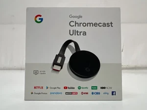Google Chromecast Ultra 4K Streaming Media Player - NC2-6A5-D - Powers On - Bild 1 von 10