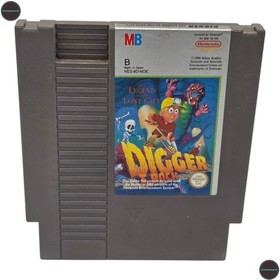 Digger The Legend of the lost city NES Nintendo Entertainment System Spiel Modul