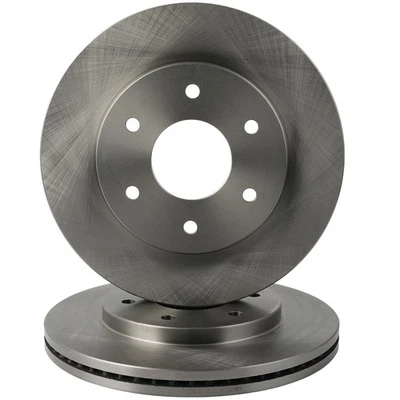 Front Brake Rotors Discs 2PCS For Infiniti QX56 2004-2005 Nissan Armada Titan - Image 1 of 4