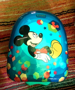 Samsonite Disney Mickey Mouse Children's Hard Shell Suitcase - Picture 1 of 5
