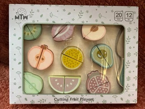 My Toy World Schneiden Obst Spielset - 20 Teile - Neu im Karton - Bild 1 von 2