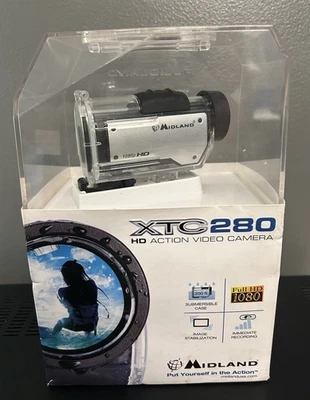 Midland XTC280 HD Action Video Camera Handheld Waterproof 1080p NIB - Image 1 of 4