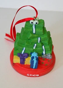 Geico Versicherung Sparen Sie ein Bündel Geld Urlaub Harz Baumschmuck Neu NOS 2010 - Bild 1 von 3