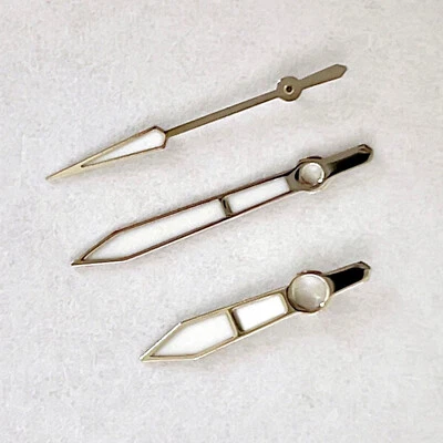 For NH35/NH36/4R/7S Watch Movement Three Pointers Green Luminous Watch Hands Set - Image 1 of 4