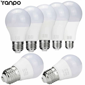 E26 E27 LED Globe Bulbs Light 3W 5W 7W 9W 12W 15W 18W Energy Saving White Lamp - Picture 1 of 13