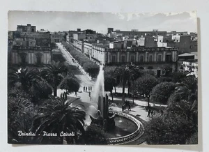 25650 Cartolina - Brindisi - Piazza cairoli - VG 1952 - Imagen 1 de 2