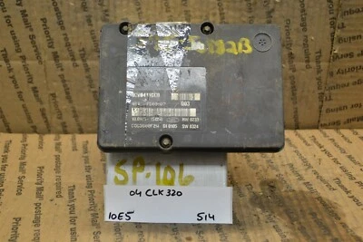 Mercedes CLK320 2004 2005 módulo de control de bomba ABS OEM A0325459232 514-10E5 Foto 1 de 3