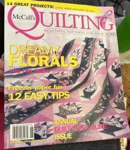 Rare McCall's QUILTING June 2003 Quilt Patterns Bk - Bild 1 von 16