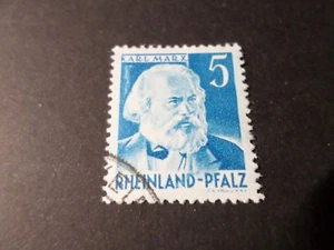 ALLEMAGNE RHENO PALATIN, FRANCE 1948 OCCUPATION, timbre 32, oblitéré, VF used - Imagen 1 de 1