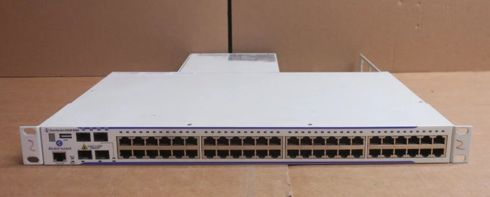 Alcatel-Lucent OmniSwitch OS6850E-P48X 46x 1GbE PoE 2x SFP/RJ45 2x SFP+ Switch - Image 1 of 4