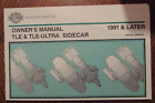 Oem Harley Davidson 1991 And Later Tle & Tle-ultra Sidecar Owners Manual New